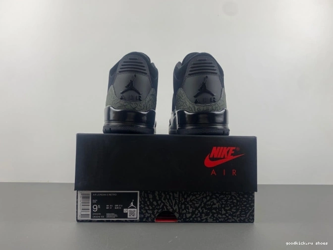 Jordan Black Retro Air Cat 3 CK9246-168 0731